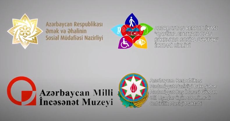 Onbirillik müsiqi məktəbinin ansambli ilə görə üzrə əlilliyi olan şəxslərdən ibarət "Zəfər notları" adlı müsiqili klip