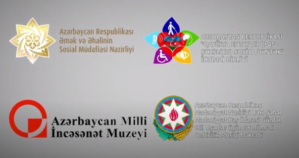 Onbirillik müsiqi məktəbinin ansambli ilə görə üzrə əlilliyi olan şəxslərdən ibarət "Zəfər notları" adlı müsiqili klip